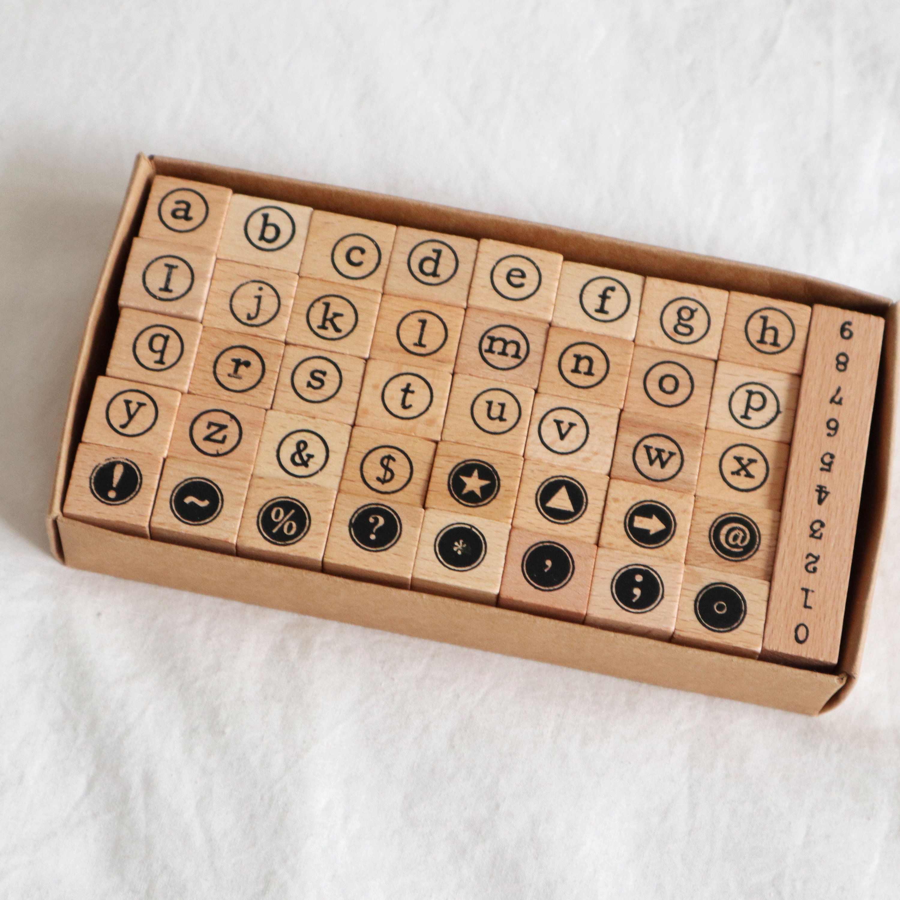 Typewriter Letter Rubber Stamp Wooden Stamp Set | Etsy