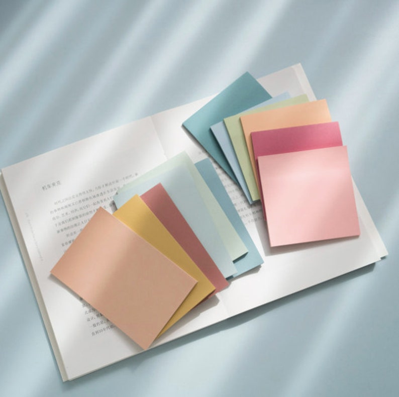 Colorful Sticky Notes Planner Bullet Journal Sticky Note Etsy