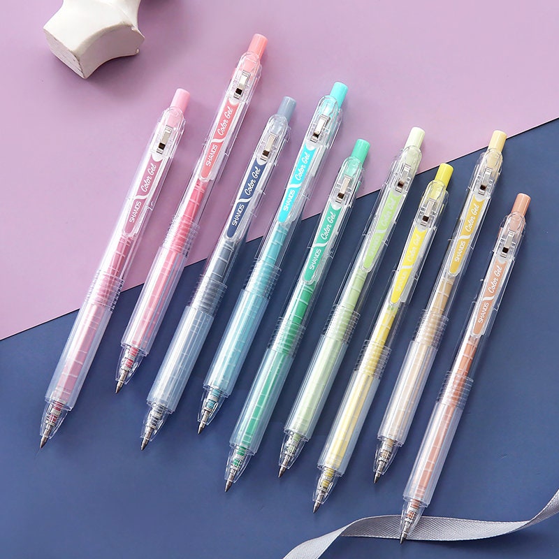 Morandi Colored Gel Pens Consistent Color Pen Core Pen Body - Temu