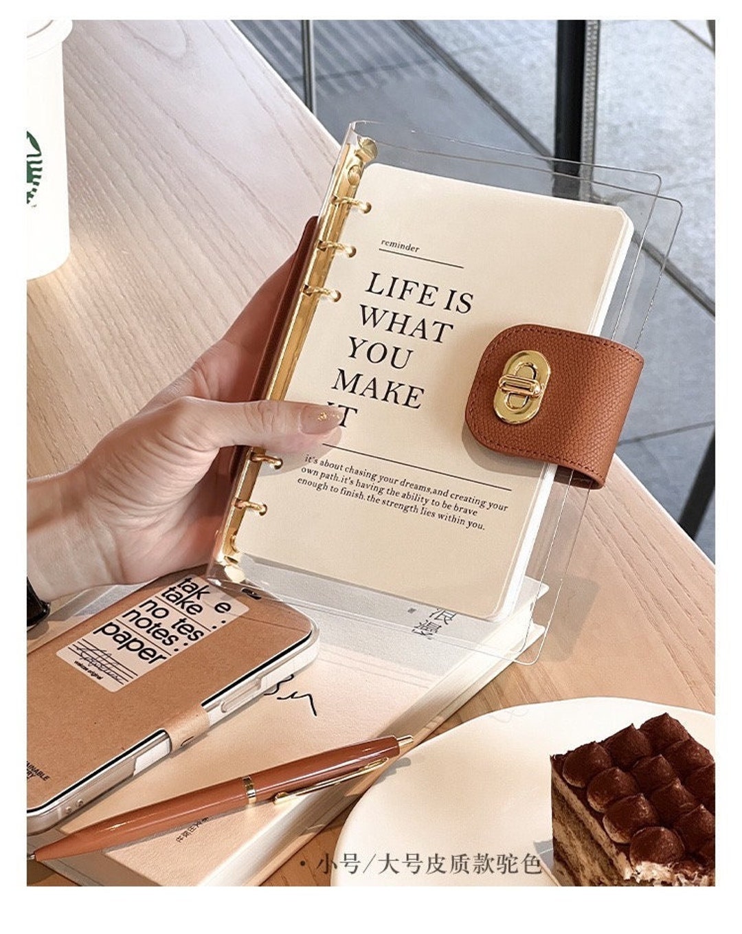 2025 Modern Clear Binder Planner PVC Plastic Binder A5 Personal A7 Il 1080xN.4454313677 B8ve
