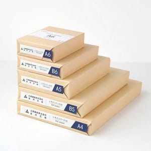 500 fogli di carta bianca Tomoe River da 52 g/m² / formato A4 A5 B5 A6 B6 M5 A7 / fogli mobili / 6 ricariche per raccoglitori ad anelli / compatibile con penna stilografica