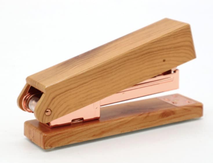 Gold Desk Accessories - Stapler, Tape Holder & More - Angela Adams  Consulting