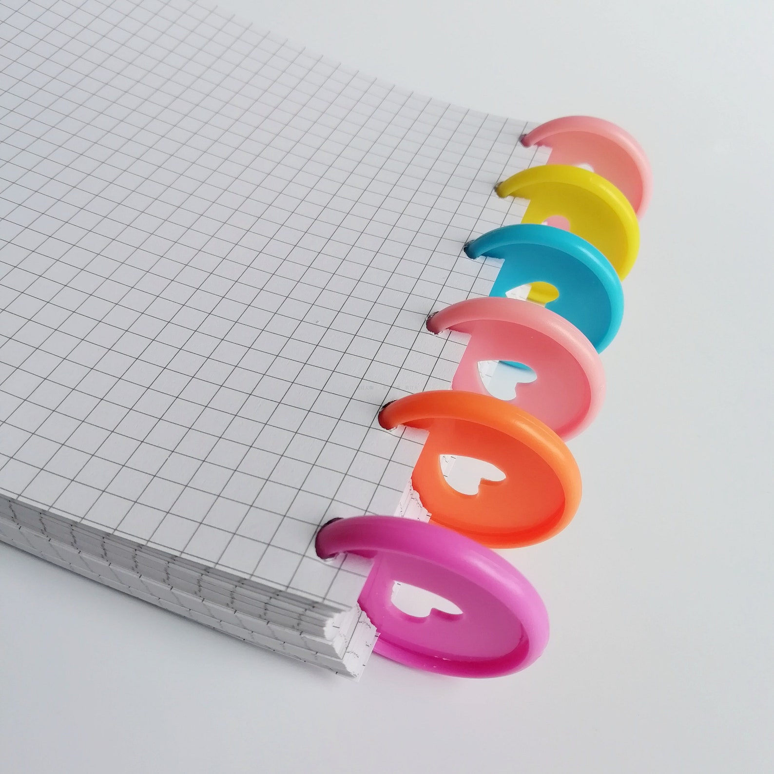 35mm Plastic Happy Planner Disc Rings Sets Planner Heart Etsy