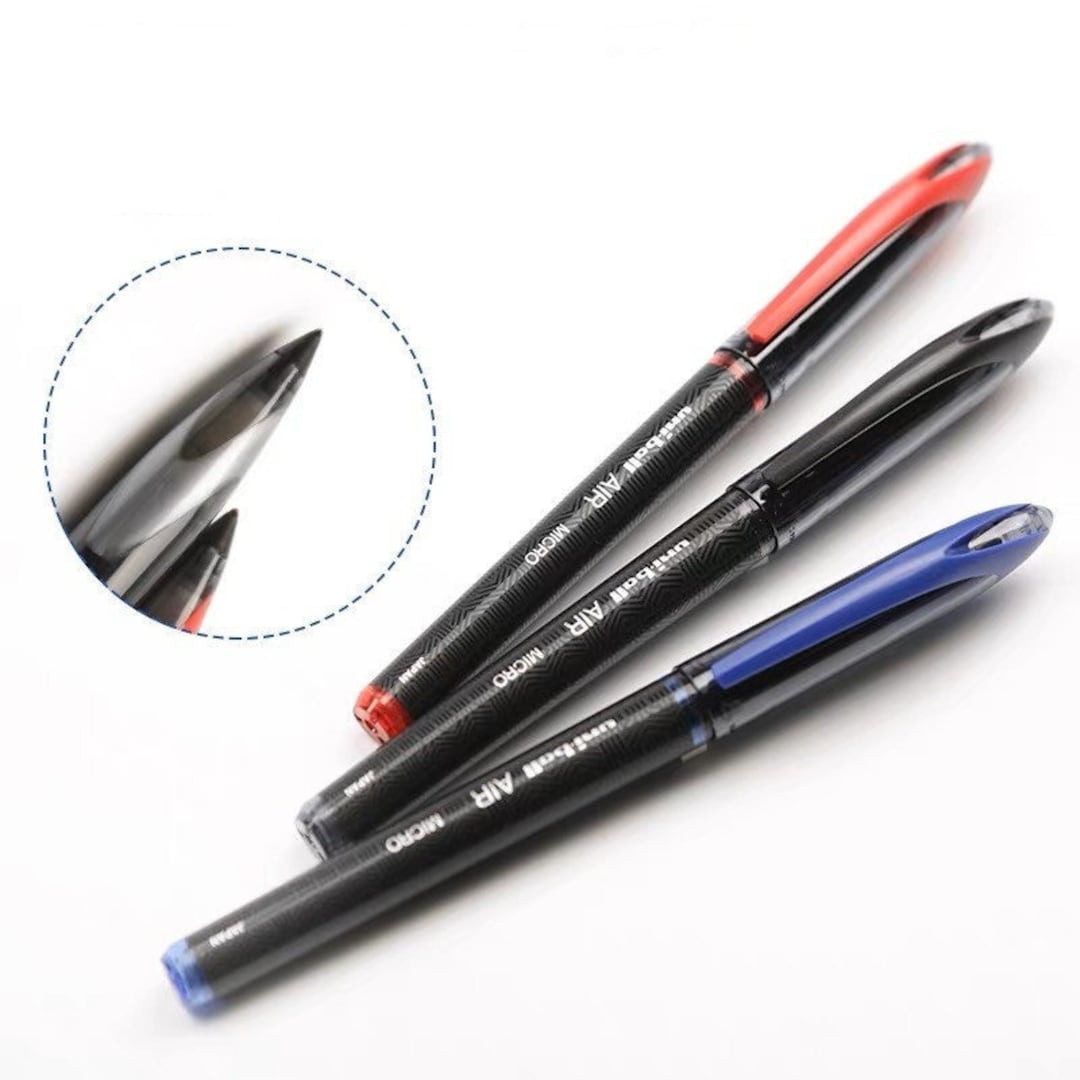 Japanese Uni-ball Air Rollerball Pen | Gel Pen | Blue Black Japanese Uni-ball Air Rollerball Pen | Gel Pen | Blue Black