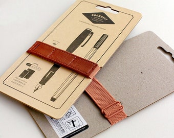 Adjustable Leather Journal Bandolier | Journal Pen Holder | Book Strap | Pencil Keeper | Travel Accessories