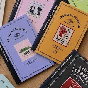 Retro Passport TN Travel Journal Refills Inserts | Travel Journal | 2024 Journal Diary Notebook Planner | School Study Supplies