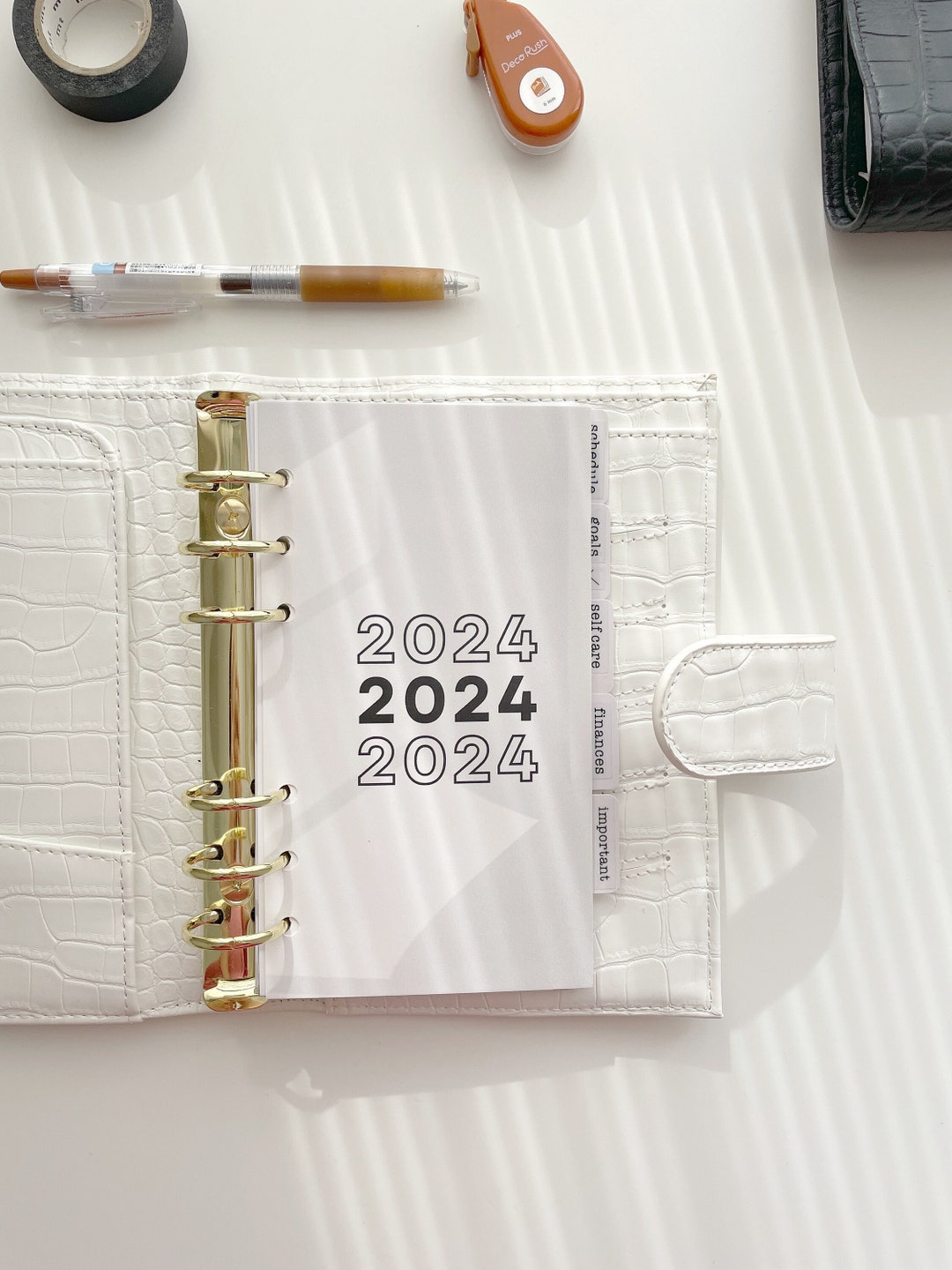 A7 Mini Planner: Pocket A7 Mini Notebook Organizer - Daily Travel Planner Refillable Diary For Scheduling Journaling