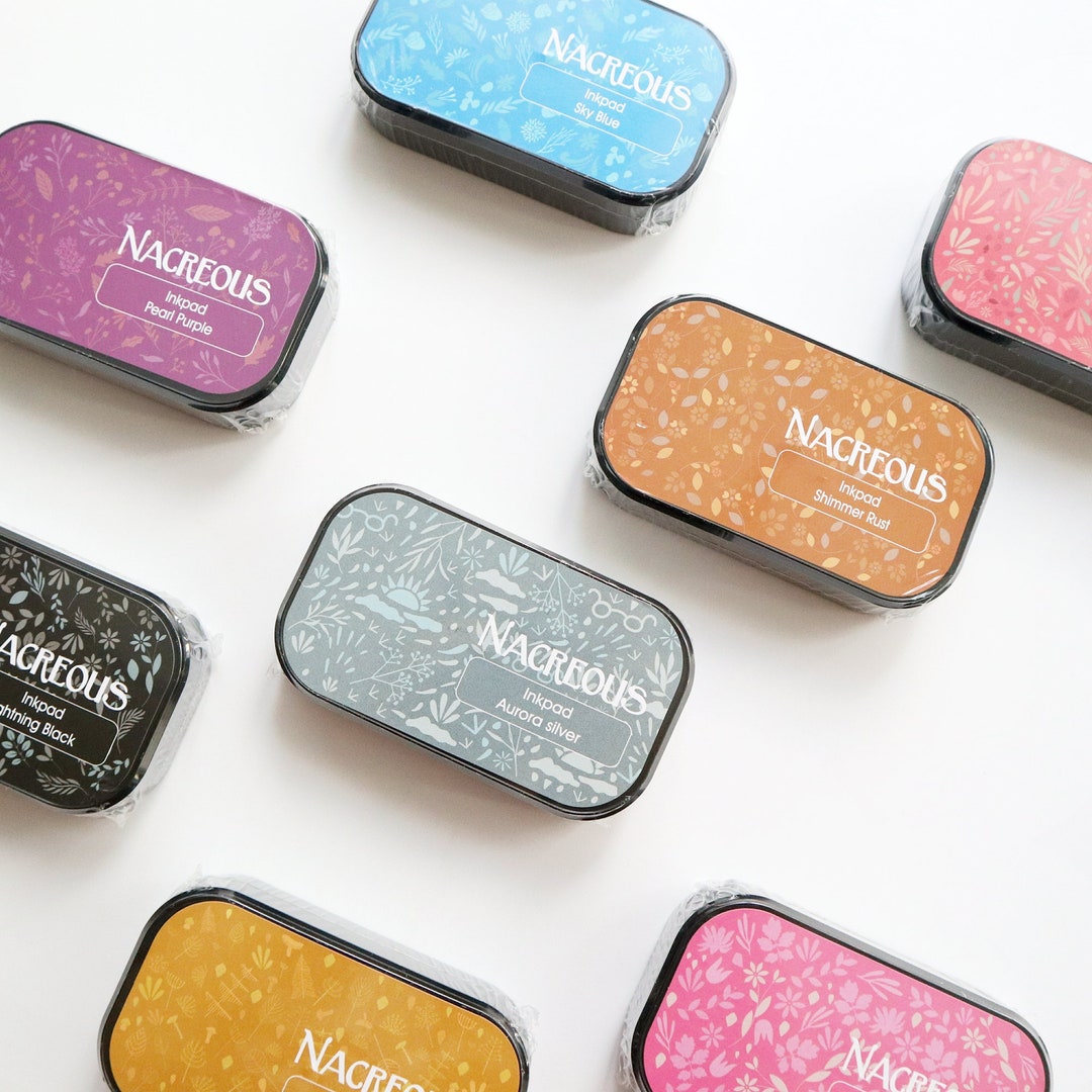 12 Colors Ink Pad Stamp Ink Pad Colored Inkpad Fullsize Inkpad Craft