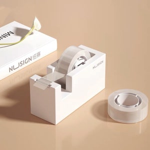 Minimalistische tapedispenser | Bureauaccessoire |  Schoolbenodigdheden