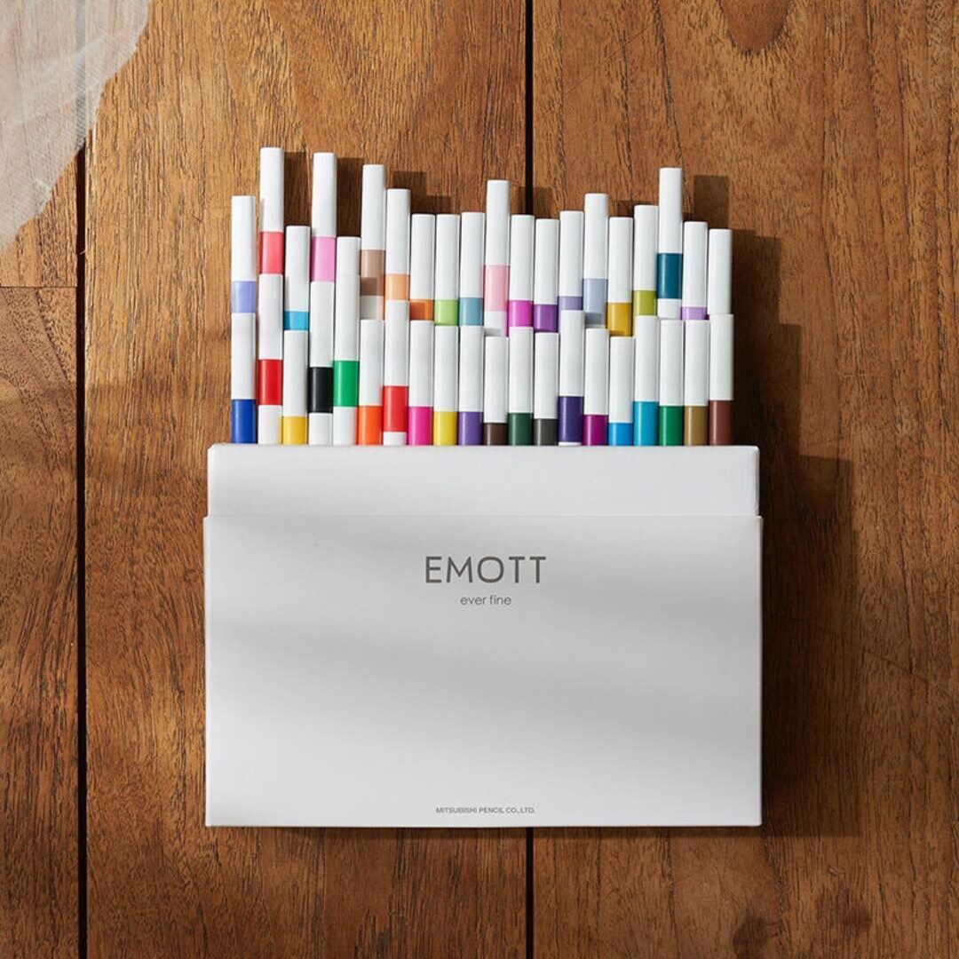 Emott Fineliner Pens Soft Colors Box of 10