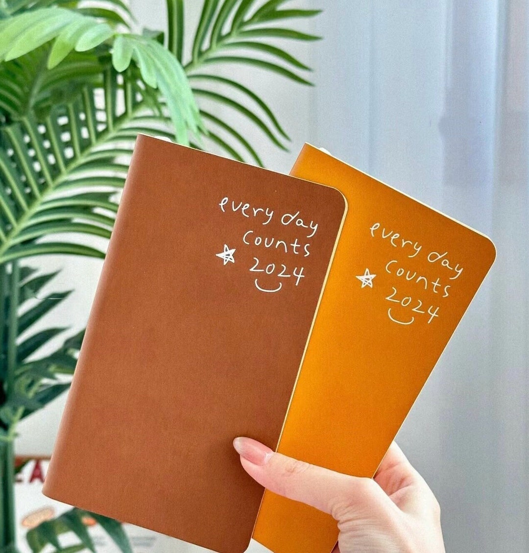 2024 Minimalist Weekly Planner With a Clear Cover Hobonichi Weeks Style