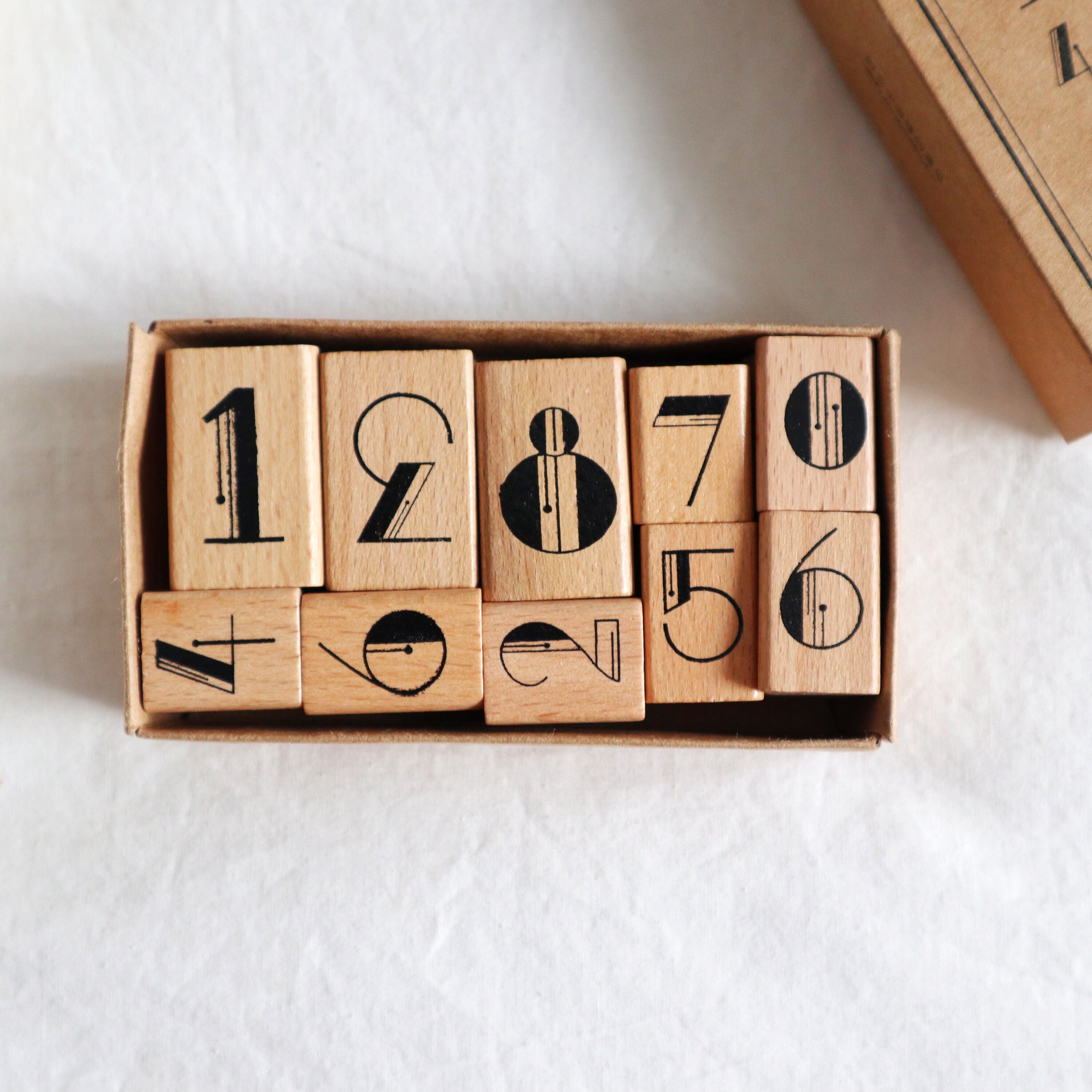 Number Rubber Stamp Wood Stamp Set Scrapbooking Stamp Etsy