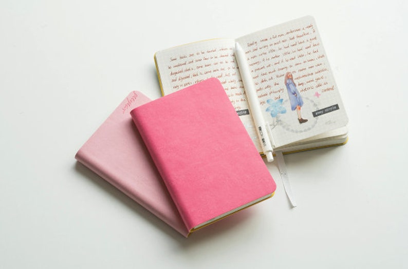 A6 Bullet Journal Notebook No Bleed Grid Journal Daily Etsy