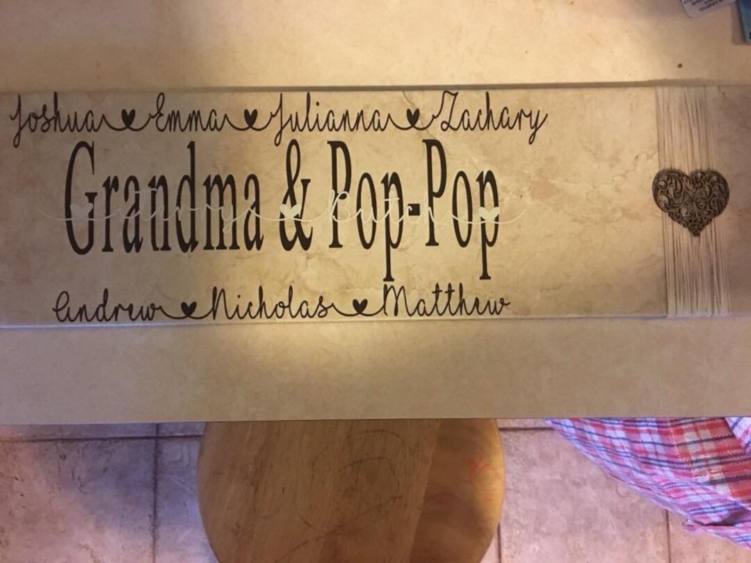 Personalized Name Tile - Etsy