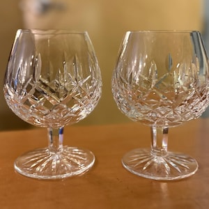 Pair of Waterford Lismore Brandy Glasses (2 Pairs Available)