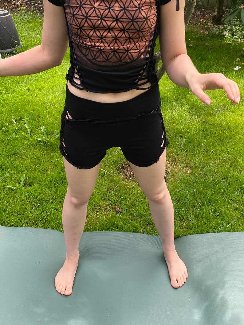 Large Cross hatch shorts