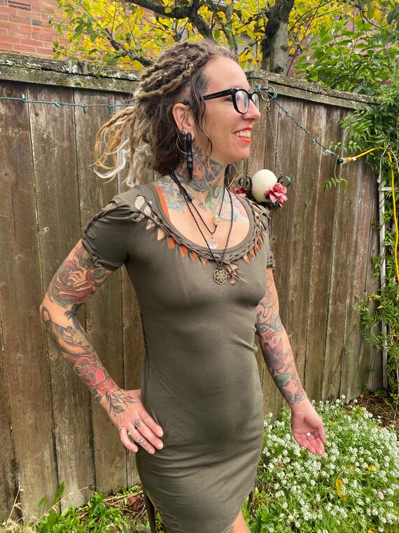 slim fit dress slacks Always There for You T-Shirt Dress in Light Hunter Green L / Hunter-Green main image 1