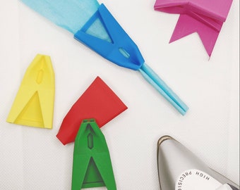 One-Step Double Fold Bias Tape Maker - 1/4 to 1 Inch Sizes