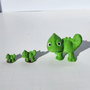 Pascal **Now Available in Different Sizes**, Rapunzel&#39;s sidekick for your Tangled Boat