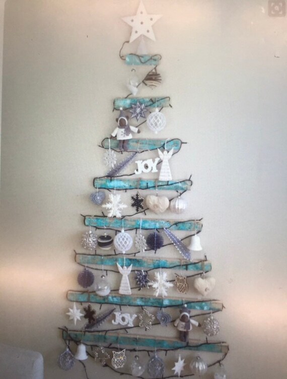 Green Wall Christmas Tree