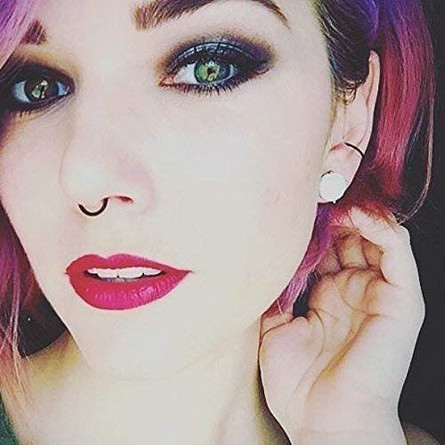 Small black septum ring deals
