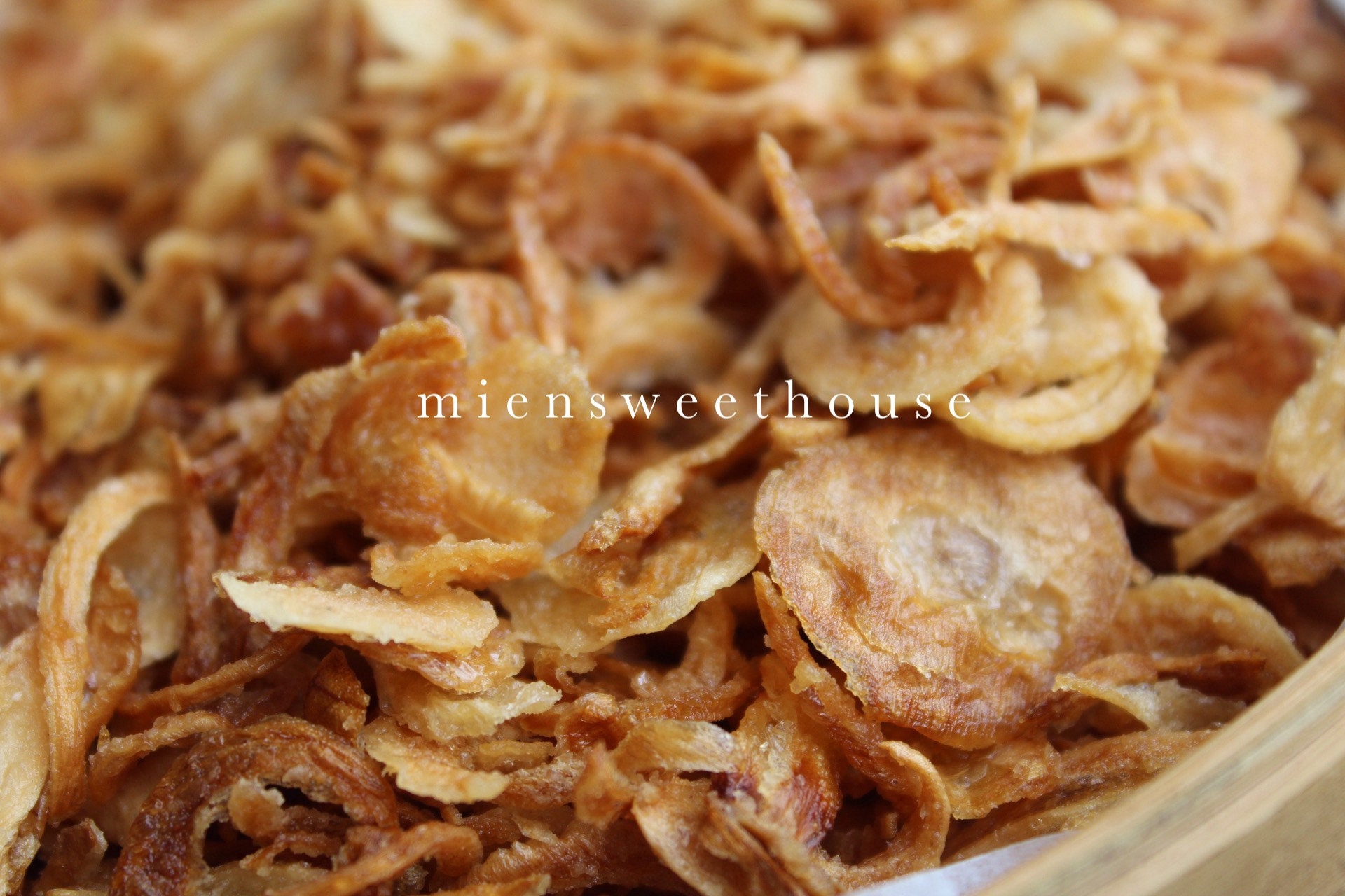 Fried Condiments Crispy Fried Shallots & Garlic Flakes - Vietnamese Condiment (250gram ...