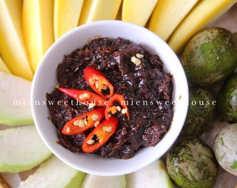 Vietnamesische sofort fermentierte Garnelenpaste - Mắm Ruốc Ăn Liền - Mắm Ruốc Pha sẵn