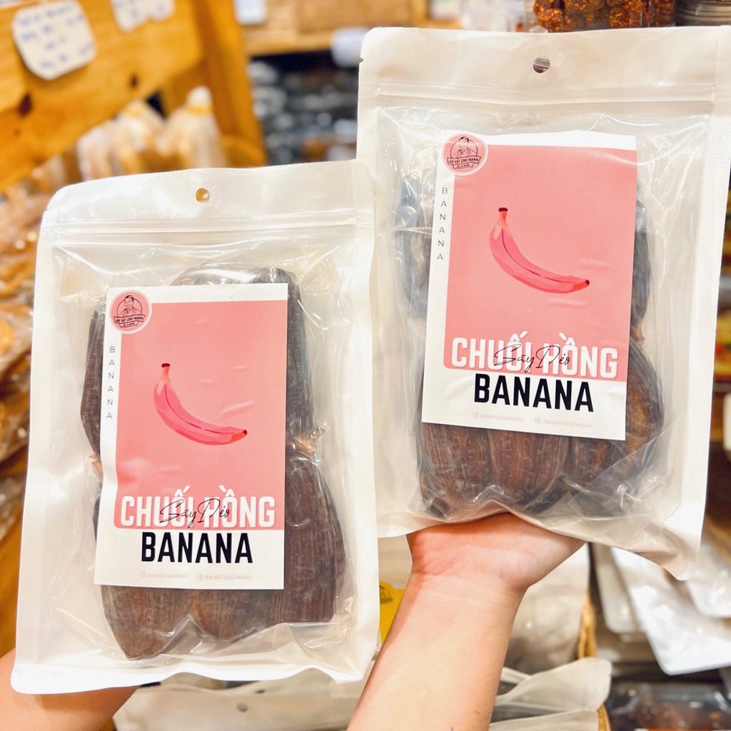 Vietnamese Dried Banana Chuối Sấy Dẻo Dried Banana Etsy