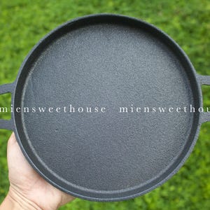 Cast Iron Banh Xeo Pan - Vietnamese Sizzling Pancake - 18.5cm