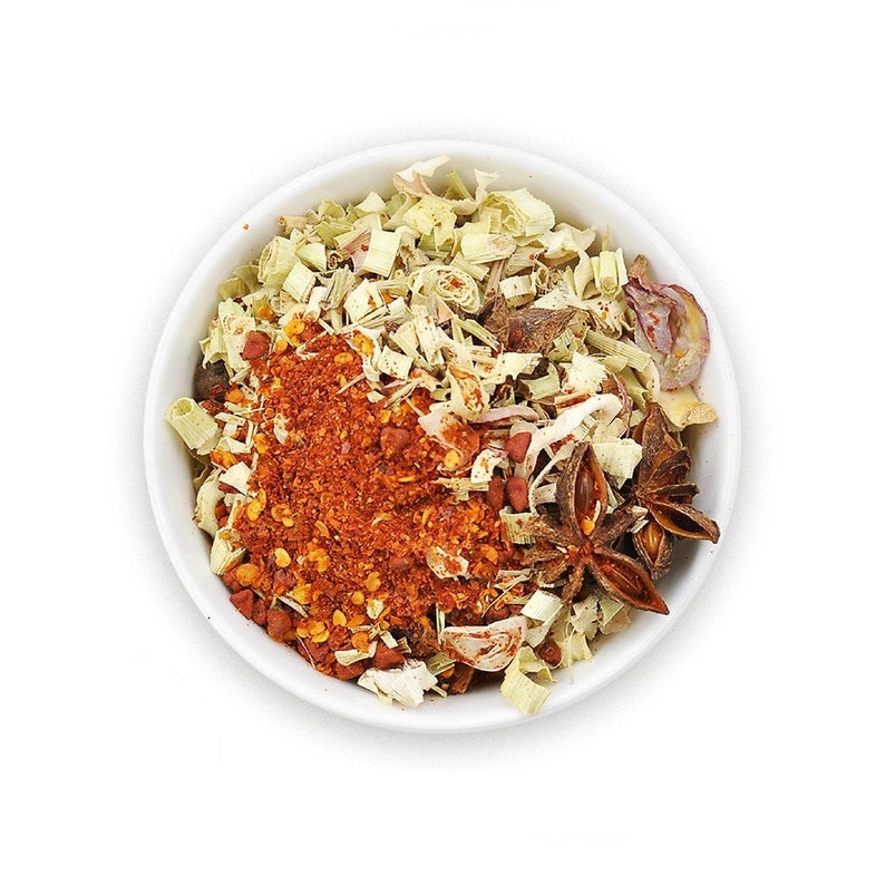 Traditional Vietnamese Bun Bo Hue Spice Packet Spicy Beef Noodle Soup