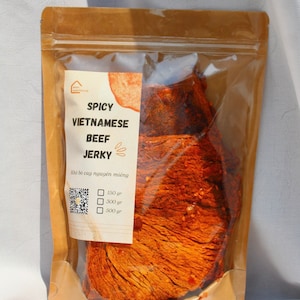 Spicy Vietnamese Beef Jerky Vietnamese Beef Jerky Khô Bò Bò Khô image 7