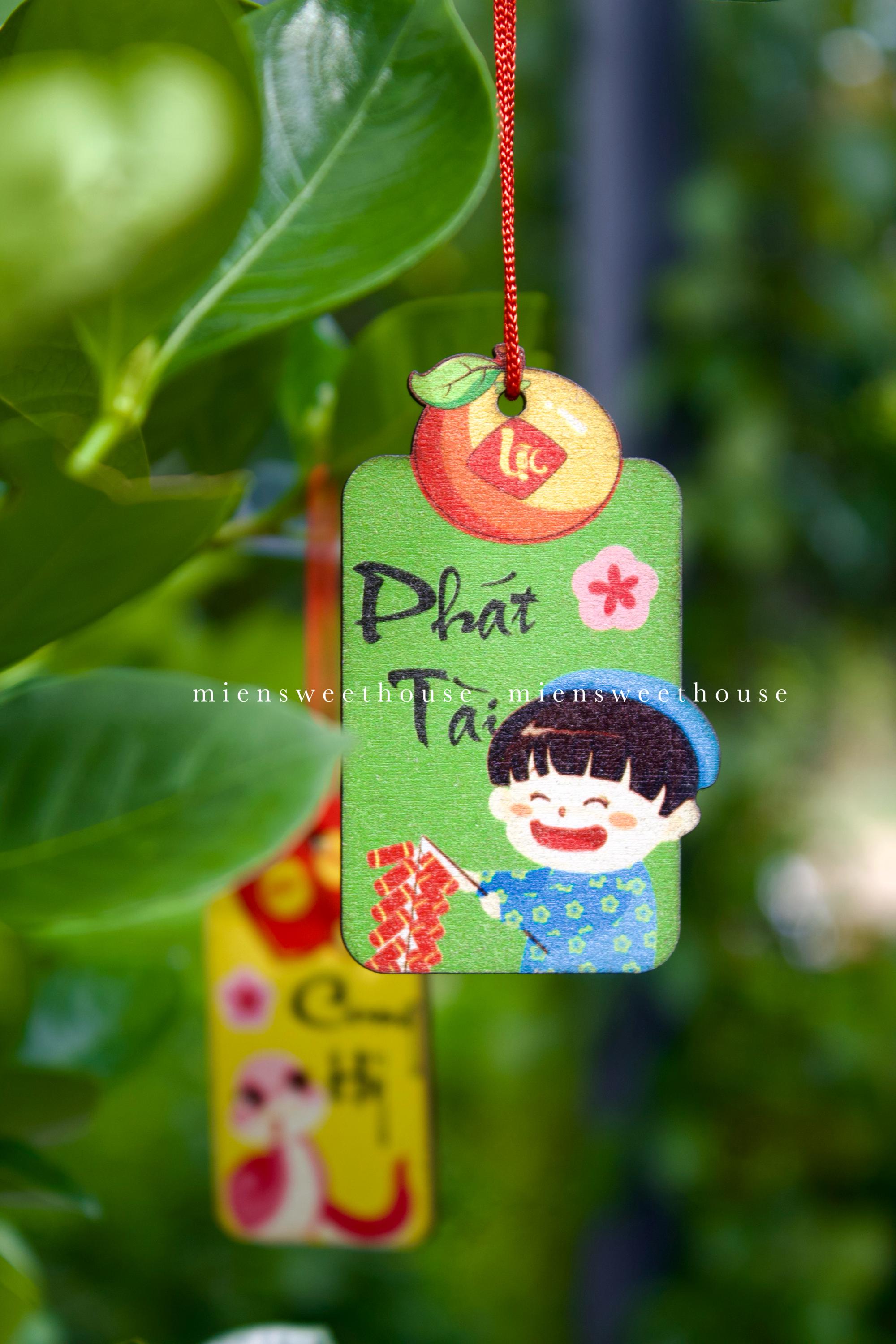 ベトナムの正月飾り 木製 30個セット - Etsy 日本