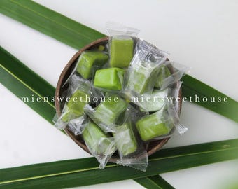 Pandan Coconut Candy: Vietnamese Kẹo Dừa, Less Sugar (400g)