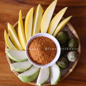 Ngoc Yen Chili Salt - Muối Sấy Ngọc Yến - Salt dipping fruit - Vietnam dipping chili salt - Ngoc Yen Chili Salt - 90g (3.17 oz)