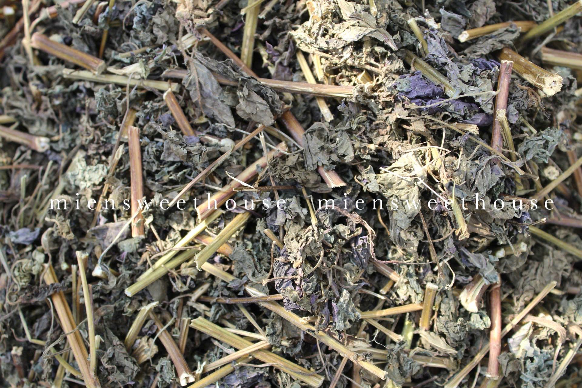 Dried Shiso Leaves - Vietnamese Herbal Tea - Cây Tía Tô Khô (250g ...