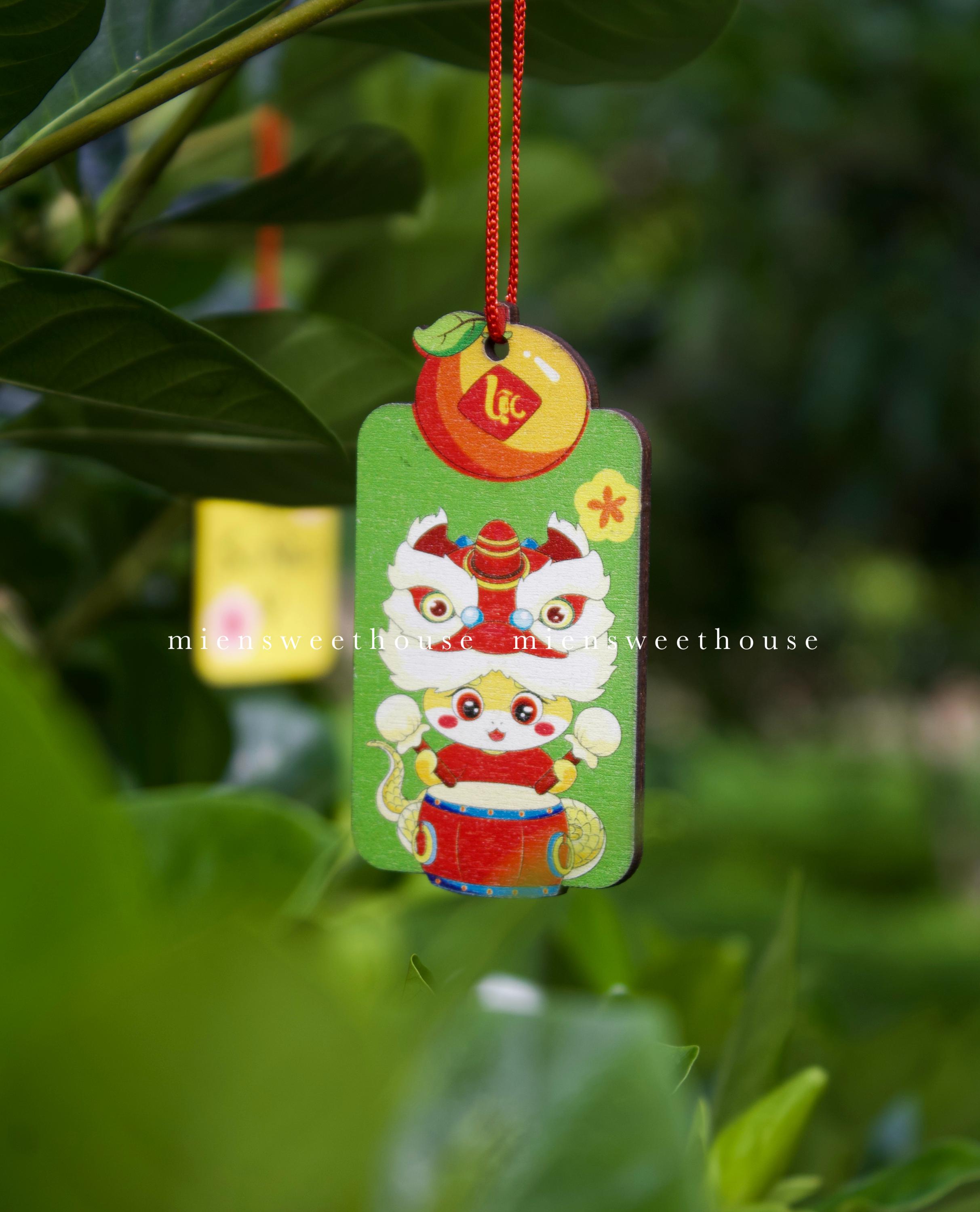 ベトナムの正月飾り 木製 30個セット - Etsy 日本