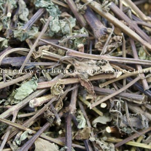 Cây Râu Mèo Khô - Cỏ râu mèo - Dried  Orthosiphon aristatus - Cat&#39;s whiskers - Java tea
