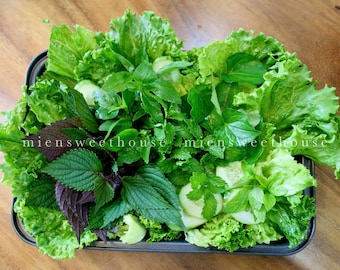 Wietnamskie świeże nasiona ziół i przypraw - Hạt giống rau thơm - Lista 2