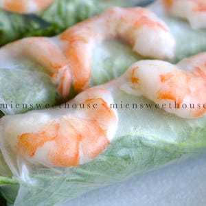 Reispapier für Vietnamesische Frühlingsrollen - Bánh Tráng Gỏi Cuốn - Reispapier Wrapper - Gesunde Ernährung - Salatrollen - Vietnamesische Frühlingsrollen