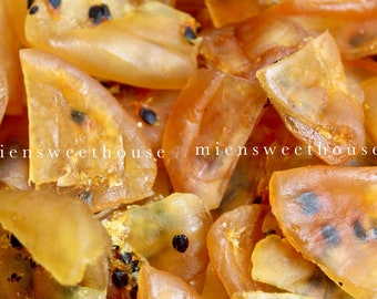 Soft dried Passion fruit - Chanh dây sấy dẻo - Passion fruit - Vietnamese dried fruit