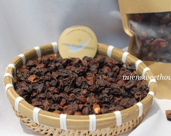 Dried Mac Mat fruit - Mac Mat seeds - Quả Mắc Mật khô - Hạt Mắc Mật - Vietnamese Spices - Clausena indica fruit - Clausena indica seeds