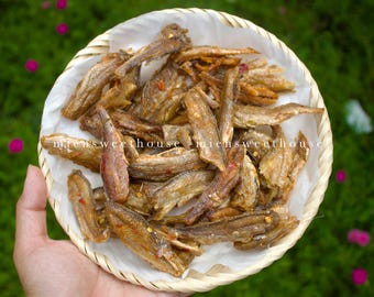 Vietnamese Spiced Croaker Fish Jerky Snack - Ready to Eat