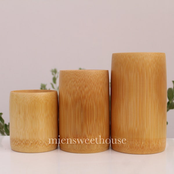 Bamboo Cup | Natural Bamboo Cup | Recyclable cup | Bamboo Mug | Green Living | Vietnam Bamboo Tea Cups | biodegradable material