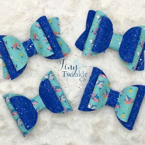 Floatie Pool Shark Bow- Under the Sea Collection- Hair Bow