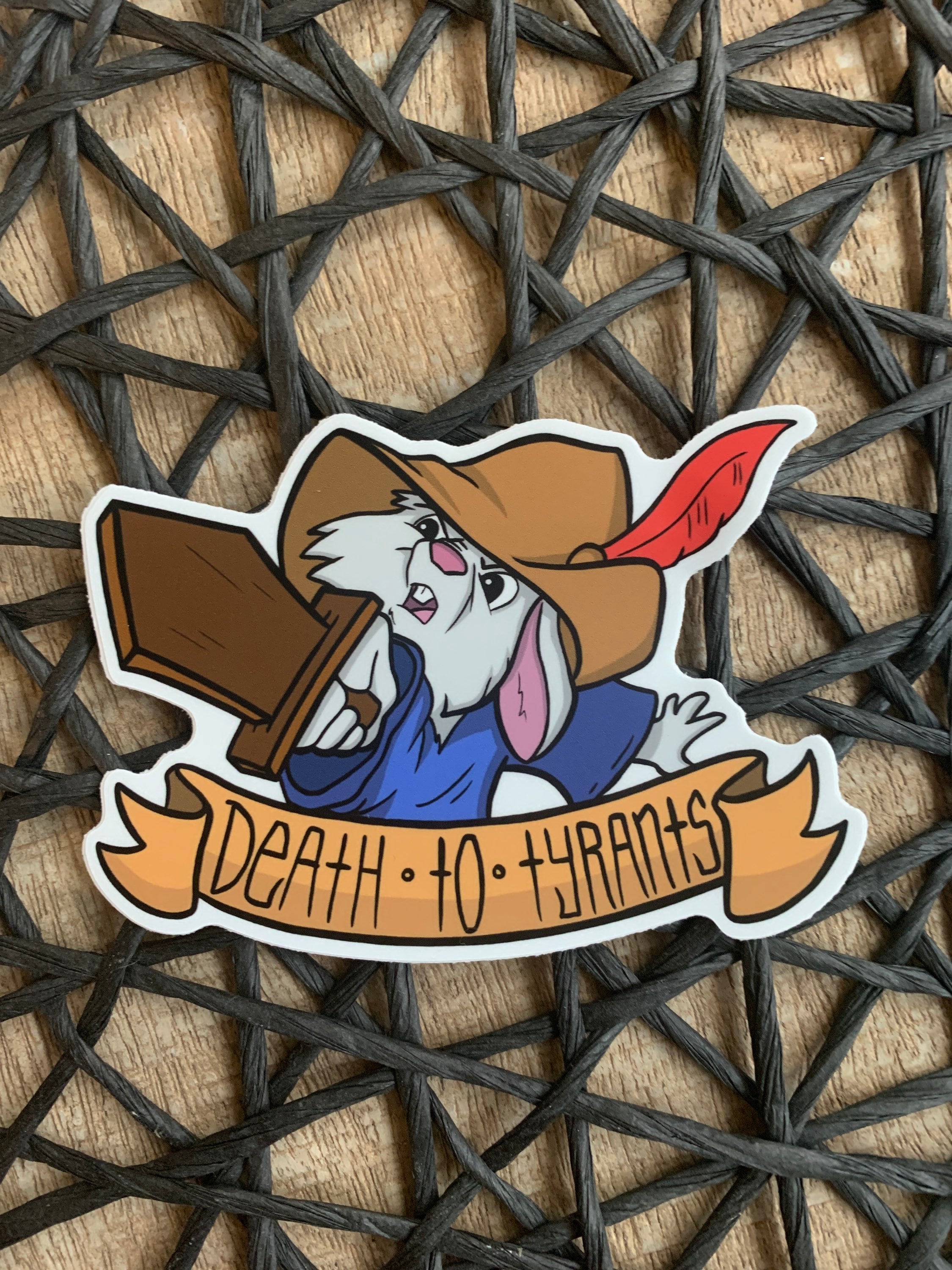 Death to Tyrants skippy Robin Hood 4 Etsy