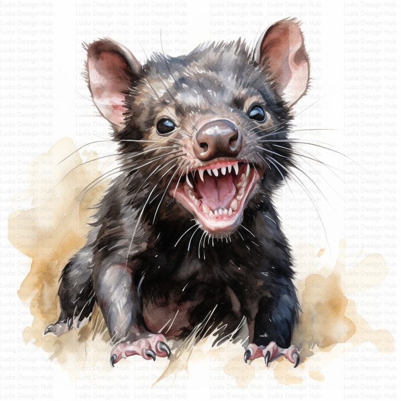 cute-baby-tasmanian-devil-clipart-digital-download-australian-wildlife