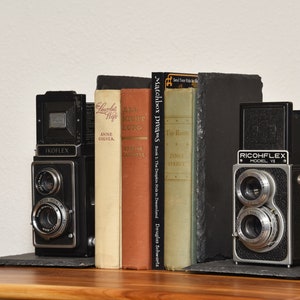 Antique Camera Bookends - Etsy