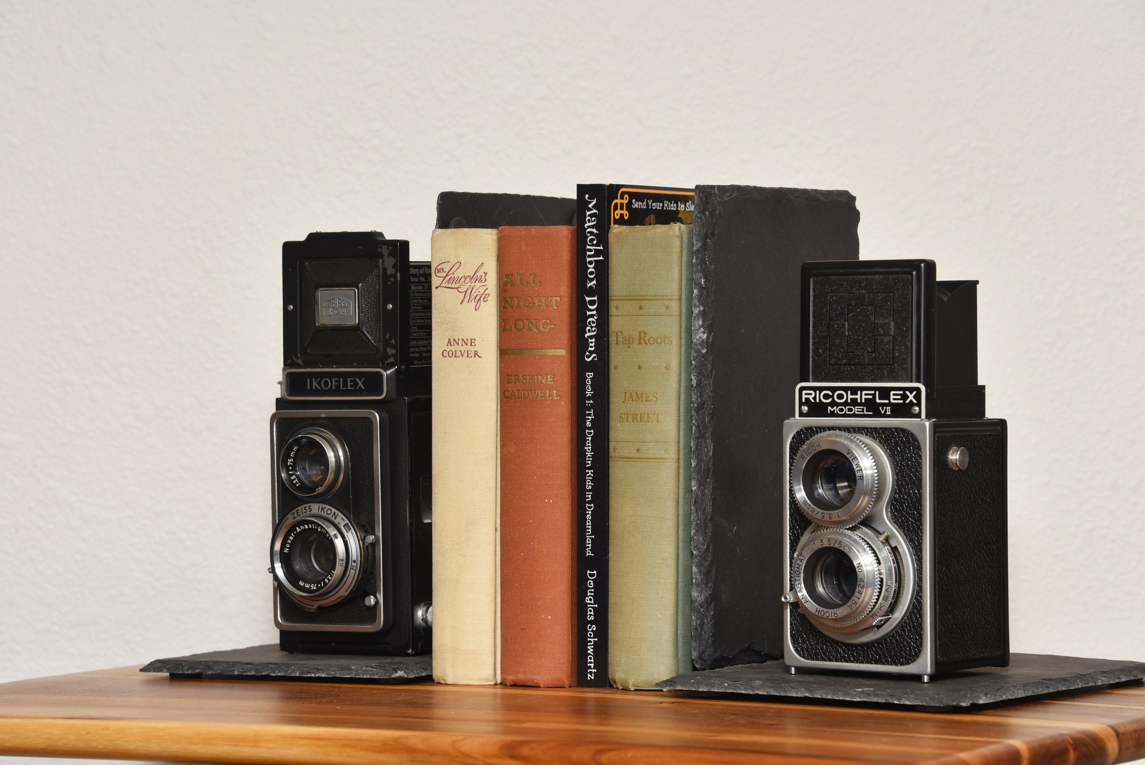 Antique Camera Bookends - Etsy