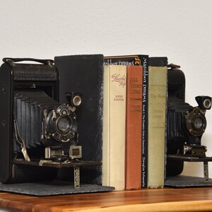 Antique Camera Bookends - Etsy