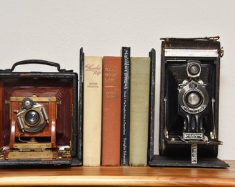 Antique Camera Bookends - Etsy